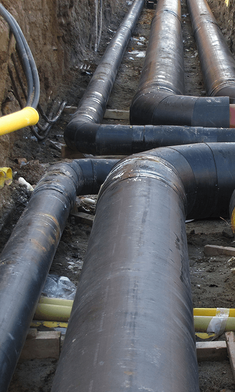 Hot-water and Steam Pipelines