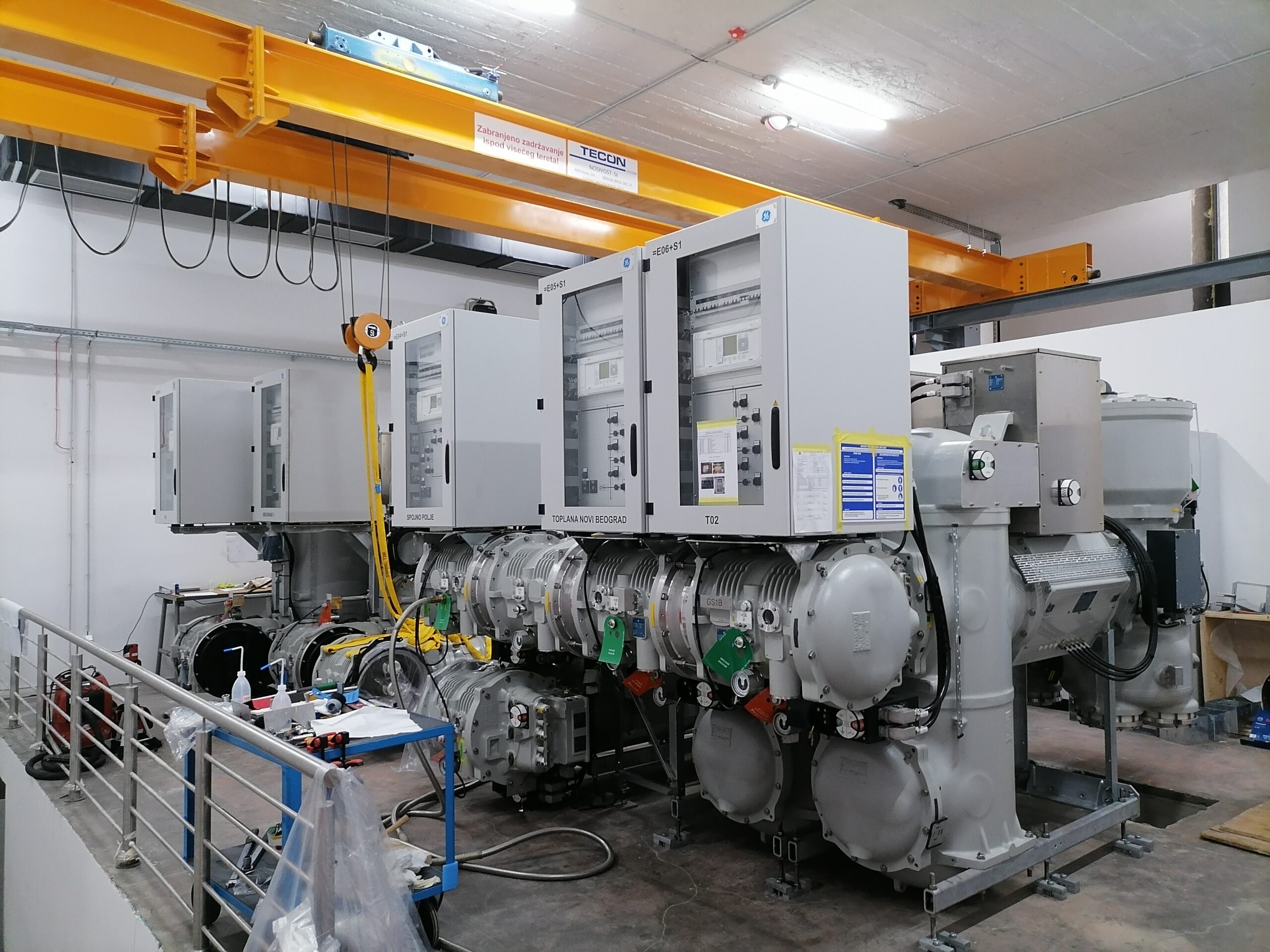 Works on the reconstruction of TS 110/35 kV Belgrade 6