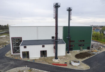 Construction of Majevica heating plant